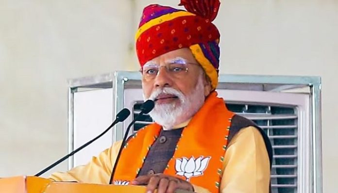 PM Modi adressed multiple rallies in Rajasthan and slammed Congress and Gandhi family