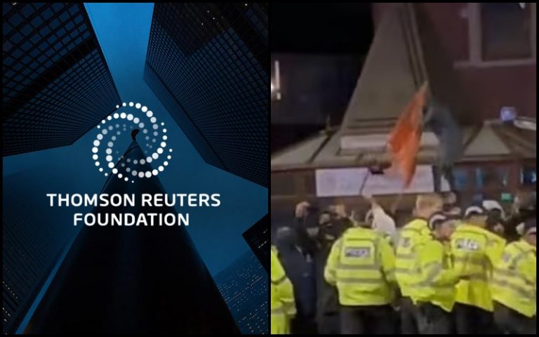 Dear Thomson Reuters Foundation – we will not ‘cease and desist’ from telling the truth about Leicester violence against Hindus