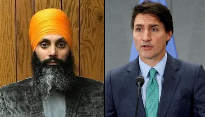 Canada: Justin Trudeau evades question on progress in the investigation of Hardeep Singh Nijjar’s killing, repeats same old lies about India