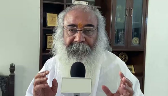 Congress leader Acharya Pramod Krishnam accused his own party for anti-Hindu policies