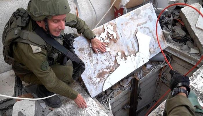 IDF discovers Hamas tunnels below Gaza hospital, where Israeli civilians were kept hostage, recovers weapons