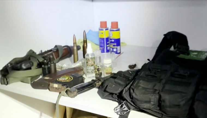 Hamas weapons found in Al Shifa hospital.