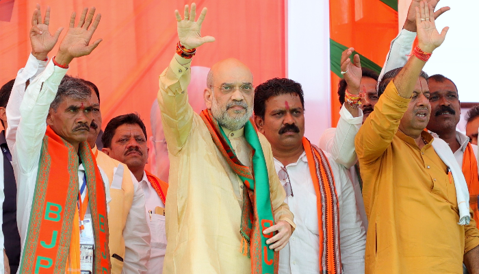 Bhupesh Baghel insulted Lord Mahadev, Bemetara has become hub of love jihad: Amit Shah launches stinging attack on Congress in Chhattisgarh