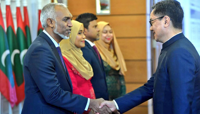 New pro-China president of Maldives Dr Mohamed Muizzu asks India to withdraw its military from the country, assures friendship will continue