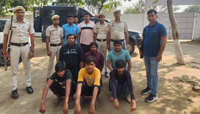 Haryana: CIA team busts sextortion racket in Nuh, 6 including Mastan, Ibram, and Moin arrested