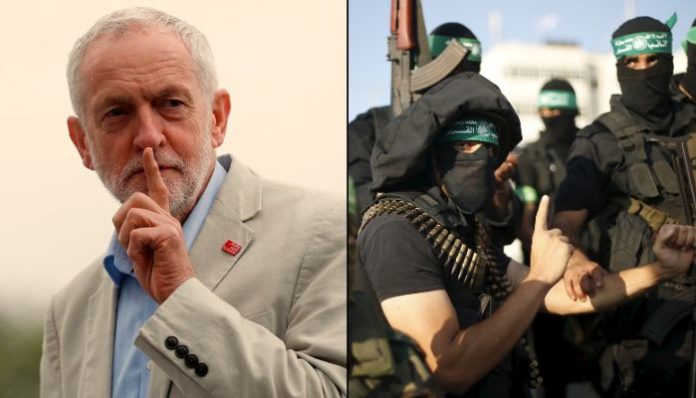 Anti-Semitic UK leader Jeremy Corbyn, who once referred to Hamas as ‘friends’, received ‘salute’ from the terror outfit in 2019
