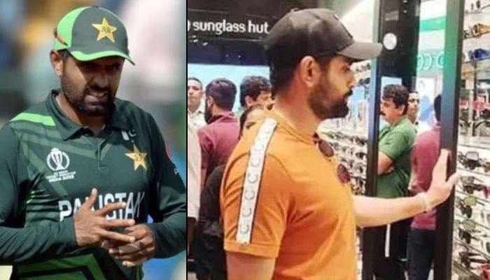 Loser Babar Azam and company: Pakistanis slam cricketer after he goes shopping before crucial match against England