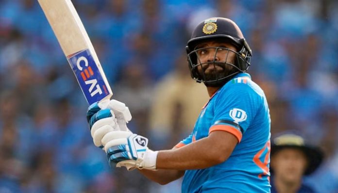 Rohit Sharma became first batsman to hit 50 sixes in ODI World Cup