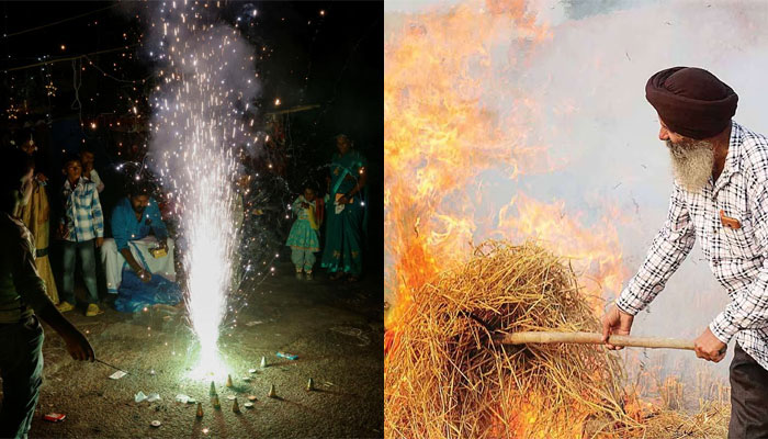 Parali, Diwali and media – How the Hindu festival is blamed for poor AQI in Delhi but stubble burning gets free pass from Indian mainstream media