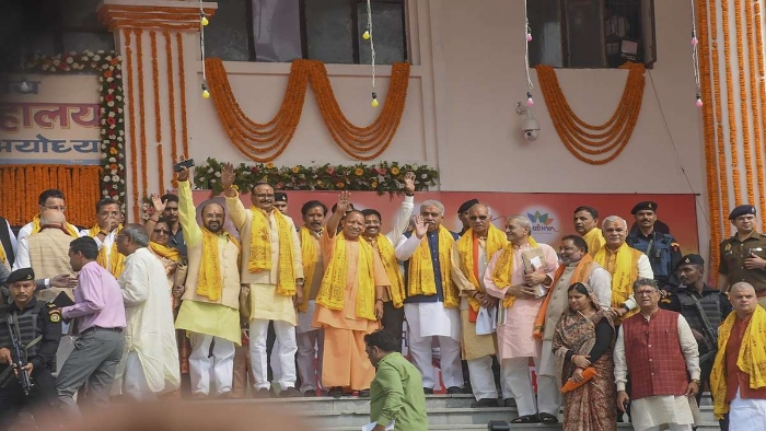 Yogi Adityanath holds cabinet meeting in Ayodhya instead of Lucknow to mark four years of the historic Ram Mandir judgement