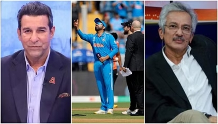 ‘I feel embarrassed’: Wasim Akram slams Sikandar Bakht over his comments on Rohit Sharma’s style of tossing the coin