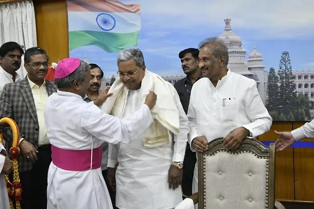 Karnataka CM Siddaramaiah Christian