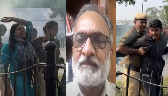 Anil Sinha backs parliament intruders