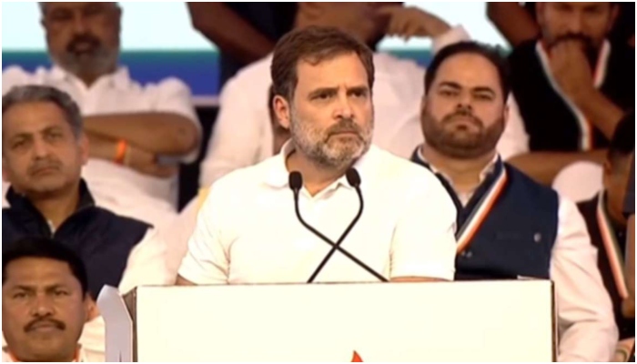 Congress will undertake caste census after coming to power at Centre, says Rahul Gandhi at a rally in Maharashtra’s Nagpur
