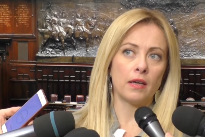 Italian PM Giorgia Meloni