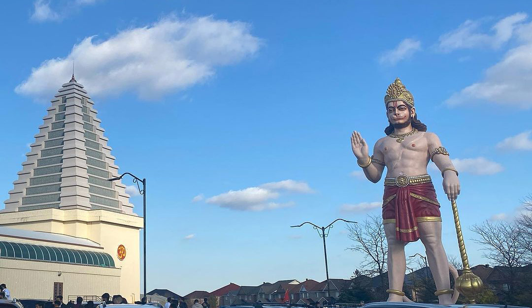 New Hanuman statue in Brampton receives hatred from Canadians