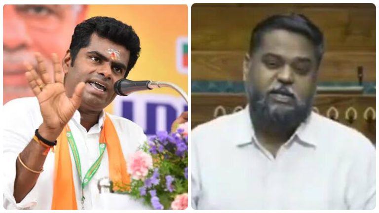 Annamalai compares DMK’s ideology to that of Hitler after Senthilkumar’s ‘Gaumutra’ slur