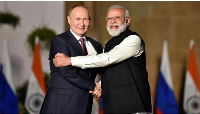 PM Modi and Vladimir Putin