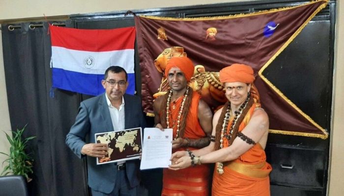 Paraguayan agriculture ministry staff sacked for signing agreement with fictitious country ‘United States of Kailasa’ of Nithyananda