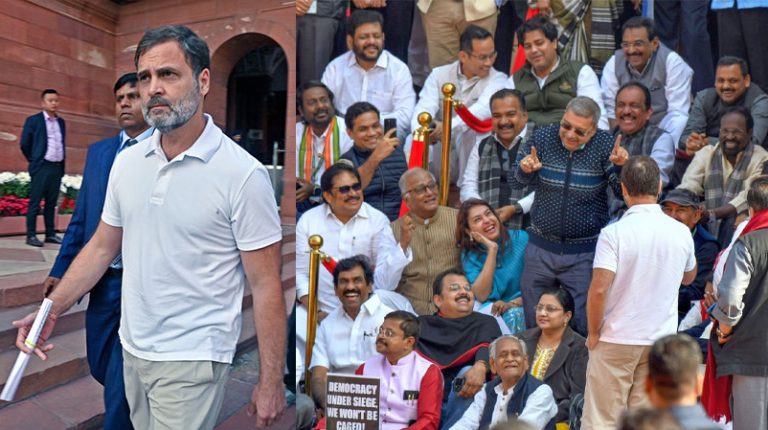 No discussion on MP suspension, Adani, Rafale, only focused on mimicry incident: Rahul Gandhi attacks media