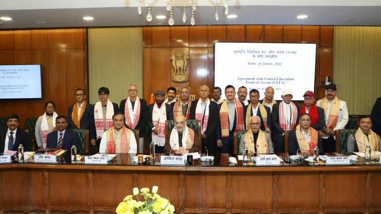 Pro-talk faction of ULFA signs tripartite Memorandum of Settlement pact with Centre and Assam govt, over ₹1.5 lakh crore package for Assam assured: Read details
