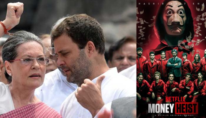 No need for fictional ‘Money Heist’, we have the Congress party: PM Modi takes a dig at decades of corruption under Congress governments