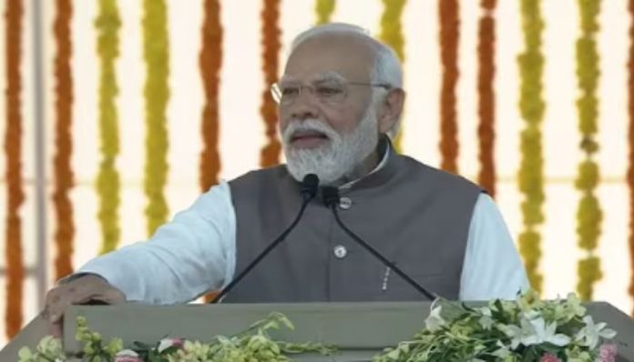 PM Modi assures large gathering in Gujarat that India will be third largest economy in his third term