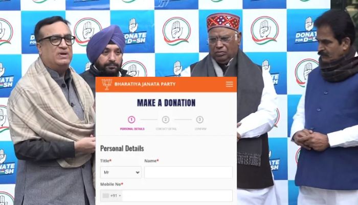 Congress kickstarts ‘Donate for Desh’ campaign, forgets to register the domains for the campaign 