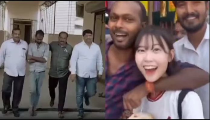 Man who harassed South Korean vlogger in Maharashtra's Pune arrested
