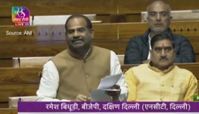 BJP MP Ramesh Bidhuri lambasts opposition bloc with hard-hitting facts detailing the bloc's regressive actions against Press Freedom