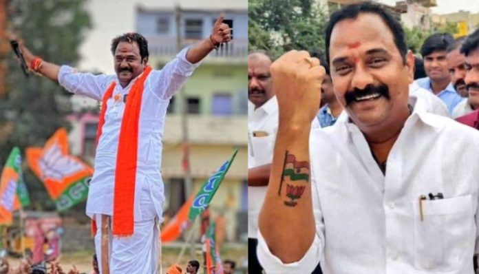 BJP's KVR Reddy trumps outgoing CM KCR and Congress state President Revanth Reddy in a triangular close fight