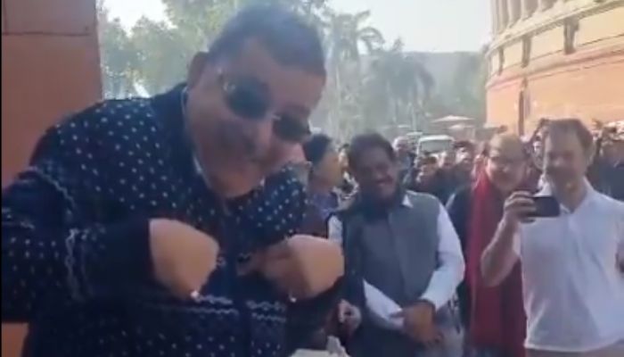 ‘Shameful, ridiculous’: VP Jagdeep Dhankar reacts to TMC MP Kalyan Banerjee doing mimicry in Parliament premises and Rahul Gandhi’s videography of it