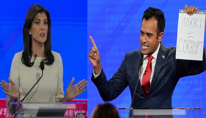 I don’t have a woman problem, you have a corruption problem: Vivek Ramaswamy roasts Nikki Haley in fourth Republican primary debate