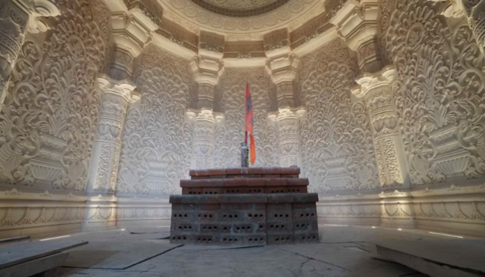 The idol of Lord Ram would be placed in the sanctum sanctorum.