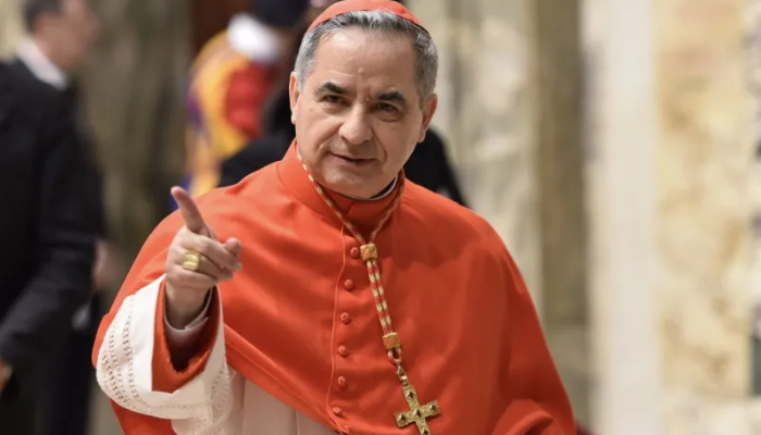 Cardinal Angelo Becciu, former adviser to Pope Francis, sentenced to five-and-a-half years in jail for fraud