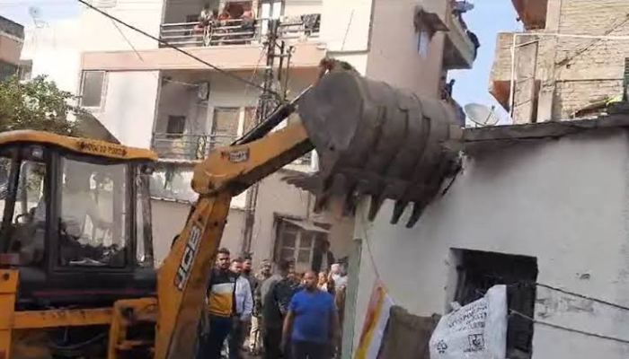 Bulldozer action on 3 accused over assault on BJP member