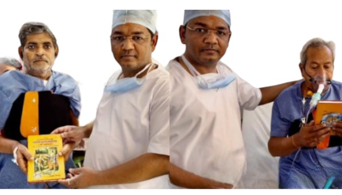 Uttar Pradesh: Cardiologist in Kanpur hands over holy scriptures like Ramayana and Bhagavad Gita to patients as a part of treatment