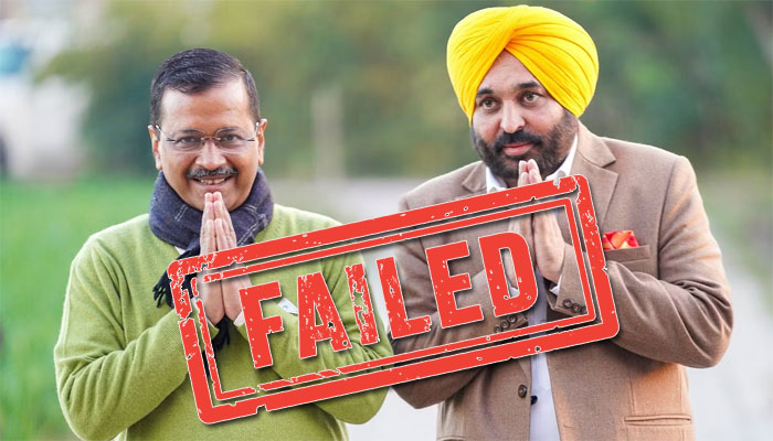 AAP fails to win a single seat in 3 states, gets less than 1% vote share everywhere; party supremo Arvind Kejriwal had missed ED summons to campaign