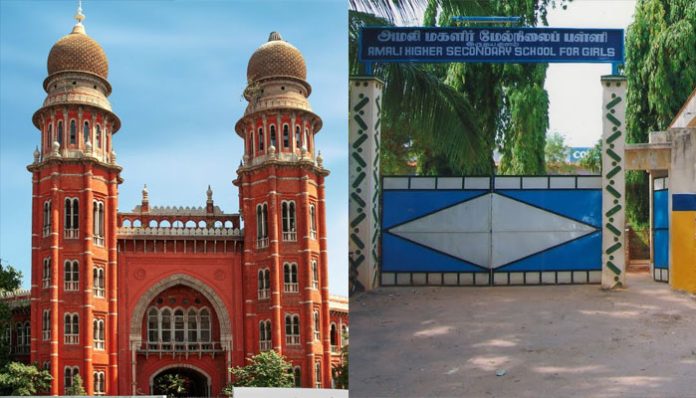 Madras High Court dismissed Amali Convent's plea against eviction notice from temple land.