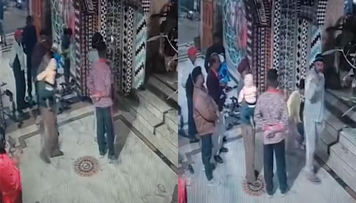 Ludhiana: Masked miscreants enter temple wearing shoes, disrupt Maha Aarti at Gopal Temple, probe underway