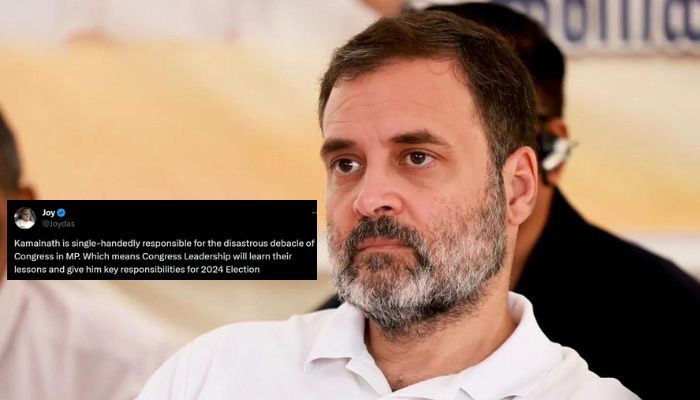 Congress ecosystem suffers meltdown as BJP looks set to defeat the party in Rajasthan, Chhattisgarh, and Madhya Pradesh