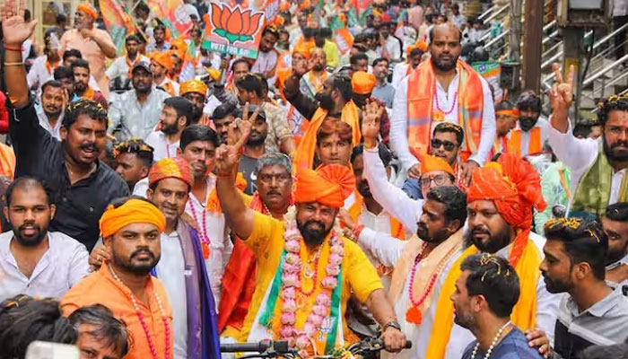 BJP's T Raja Singh emerges victorious from Goshamahal in Telangana ...