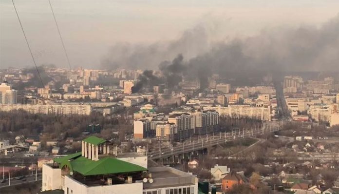 Two children and 18 others died in missile attack by Ukraine in Russia.