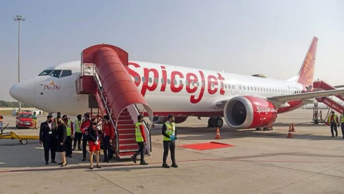 SpiceJet toilet stuck passenger