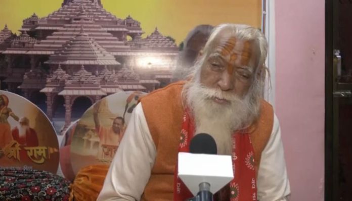 Acharya Satyendra Das reacted over the viral images of idol.