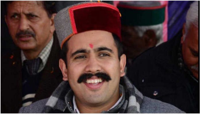 Himachal's Congress minister Vikramaditya Singh.