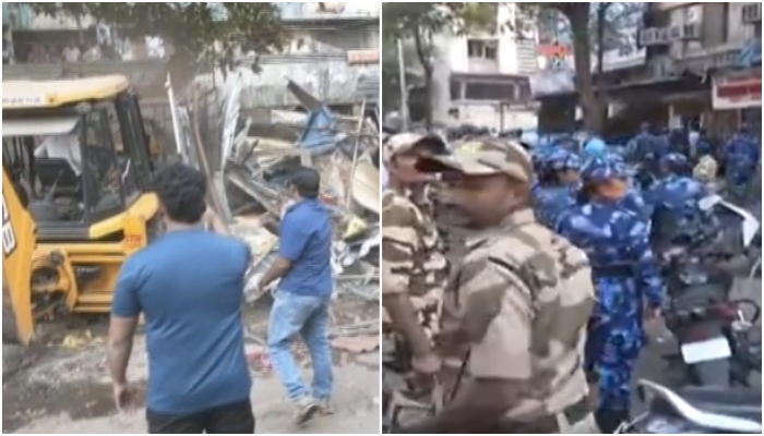 Mumbai administration undertakes bulldozer action against attackers in ...