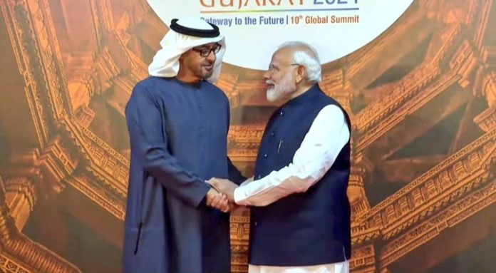 Welcome to India my brother: PM Modi welcomes UAE President Sheikh Mohamed bin Zayed Al Nahyan as chief guest of Vibrant Gujarat Summit