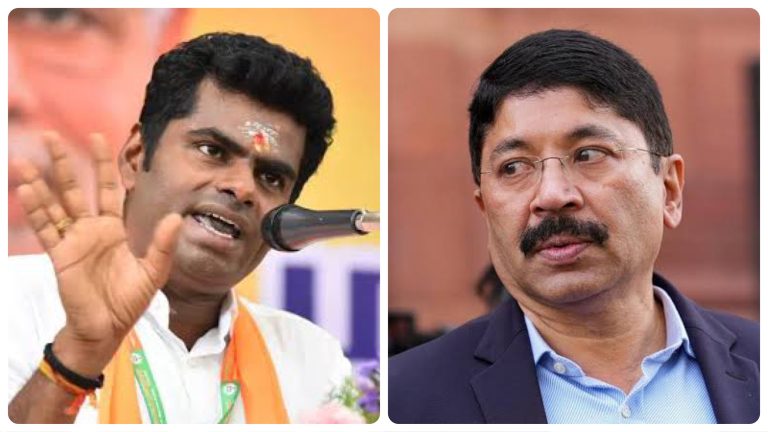 ‘DMK excels in degrading people by profession or language’: Annamalai slams Maran over ‘jobless barbers’ jibe at North Indians