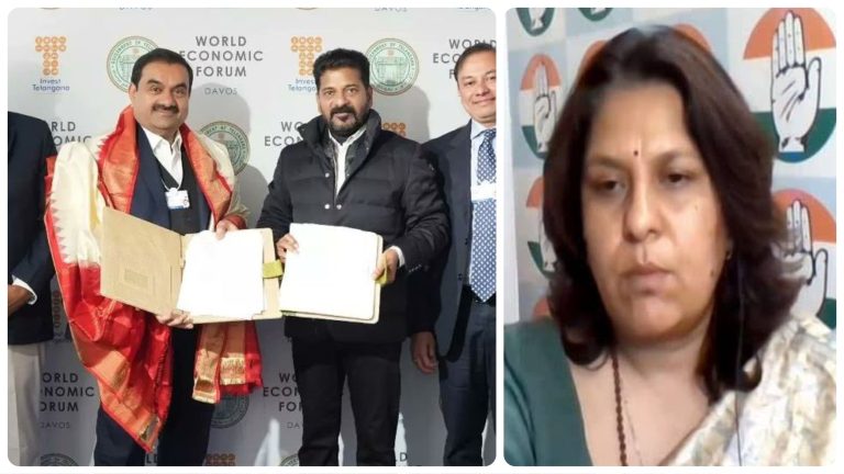 Congress refuses to answer why it signed MoUs with Adani in Telangana after attacking the BJP for favouring the conglomerate